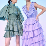 ELLIATT - Inversion Dress - Eucalyptus
