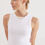 Elka Collective - Nola Tank - White