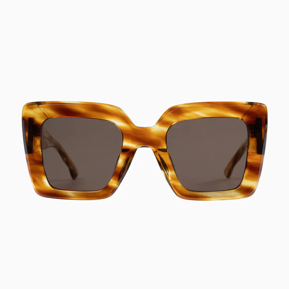 Valley Eyewear - Amour - Butterscotch Tort / Brown Lens