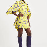 AURETA - Ada Mini Dress - Paradise Spring