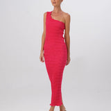 L'IDÉE - Gigi Smocking Gown - Punch