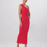 L'IDÉE - Gigi Smocking Gown - Punch
