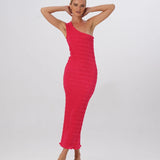 L'IDÉE - Gigi Smocking Gown - Punch