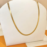 PORTER - Hailey Snake Necklace - Short / 4mm