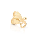 BY CHARLOTTE - 14k Gold Love Letter Single Earring "S"
