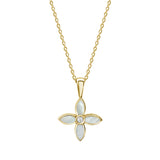MURKANI - Desert Flower Floral Necklace | Gold