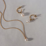 MURKANI - Desert Flower - Pearl Necklace | Gold