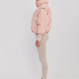 TOAST SOCIETY - Neptune Puffer Jacket/Vest - Chalk Pink