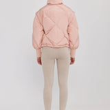 TOAST SOCIETY - Neptune Puffer Jacket/Vest - Chalk Pink