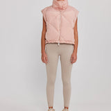 TOAST SOCIETY - Neptune Puffer Jacket/Vest - Chalk Pink