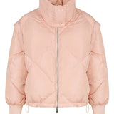 TOAST SOCIETY - Neptune Puffer Jacket/Vest - Chalk Pink