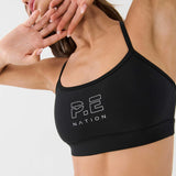 P.E NATION - Stadium Sports Bra - Black
