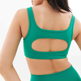 P.E NATION - Amplify Sports Bra - Golf Green