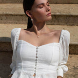 MURKANI - Desert Flower - Pearl Necklace | Gold