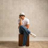 FLAMINGO'S LIFE - Retro 90s - All White