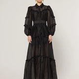 ELLIATT - Authors Maxi Dress - Black