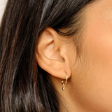 BY CHARLOTTE - Divine Grace Hoops - 18k Gold Vermeil