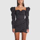 SOFIA THE LABEL - Dolce Dress - Black Polka