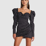 SOFIA THE LABEL - Dolce Dress - Black Polka