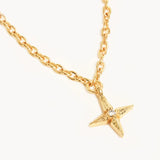 BY CHARLOTTE - To the Moon And Back Chocker - 18K Gold Vermeil
