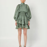 ELLIATT - Inversion Dress - Eucalyptus