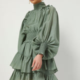 ELLIATT - Inversion Dress - Eucalyptus