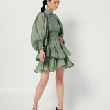 ELLIATT - Inversion Dress - Eucalyptus