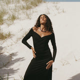 DOMINIQUE HEALY - Mae Wrap - Black