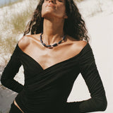 DOMINIQUE HEALY - Mae Wrap - Black