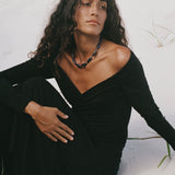 DOMINIQUE HEALY - Mae Wrap - Black