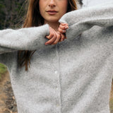 REMAIN - Tali Cardigan - Grey Marle