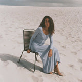 DOMINIQUE HEALY - Lila Tee - Powder Blue