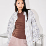 COMMONPLACE ESSENTIALS - Greenworld Button Down - Sage