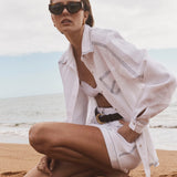 SANCIA - The Landon Shirt - Ivory