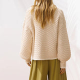 SANCIA - The Marisol Jumper - Oatmeal