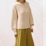 SANCIA - The Marisol Jumper - Oatmeal