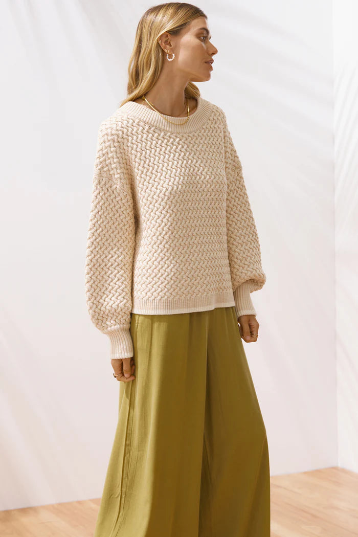 Sancia - The Marisol Jumper - Oatmeal