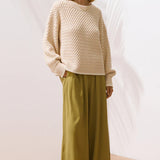 SANCIA - The Marisol Jumper - Oatmeal