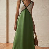 SANCIA - The Naomi Dress - Bottle Green