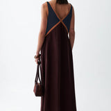 SANCIA - The Naomi Dress - Garnet