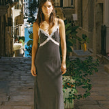 AUGUSTE - Darlene Midi Dress - Black Polka