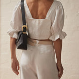 SANCIA - The Lola Top - Vintage White