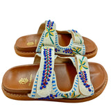 DE SIENA - Meadow Beads Fussbett - Off White