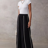 SANCIA - The Vera Pants - Noir Almond