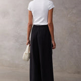 SANCIA - The Vera Pants - Noir Almond