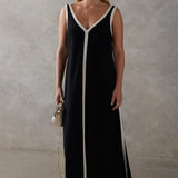 SANCIA - The Melora Dress - Noir