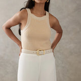 SANCIA - The Emilia Pants - Ecru