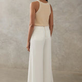 SANCIA - The Emilia Pants - Ecru