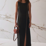 SANCIA - Andria Dress - Midnight Sage