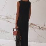 SANCIA - Andria Dress - Midnight Sage